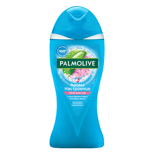 პალმოლივი - შხაპის გელი მასაჟის. პიტნით ქალის 250მლ