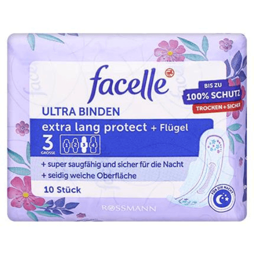 ფასელ - ჰიგიენური საფენი ულტრა ღამის extra long  #10