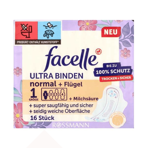 ფასელ - ჰიგიენური საფენი ულტრა მგრძნობიარე  #16