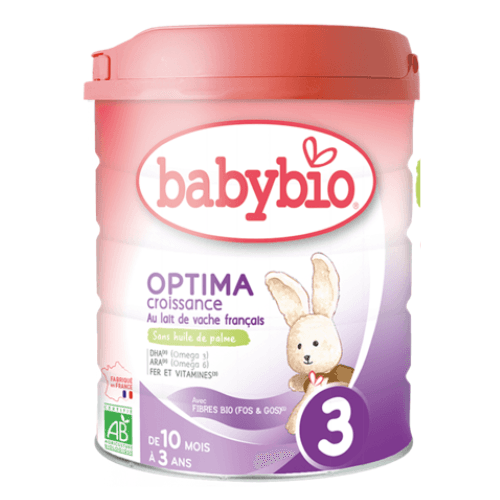 ბეიბიბიო - რძე ოპტიმა 3 ადაპტირებული ნარევი /10-36თვ/ 800გრ