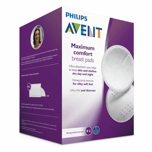 ავენტი - მკერდის საფენი ბიუსჰალტერის  ერთჯერადი  #100