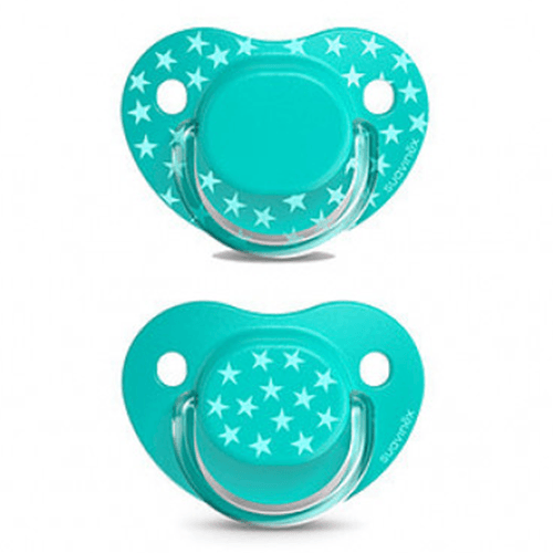 სუავინექსი - მატყუარა სილიკონის ანატომიური /0-6 თვ/ BASICS  #2