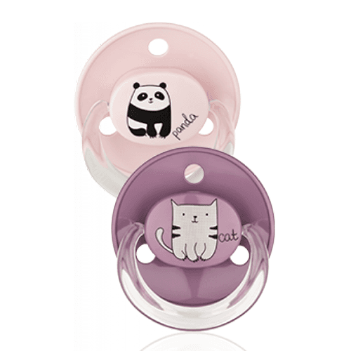 ბეიბი ნოვა - მატყუარა სილიკონის  მრგვალი ნახატებით უნივერსალური  #2