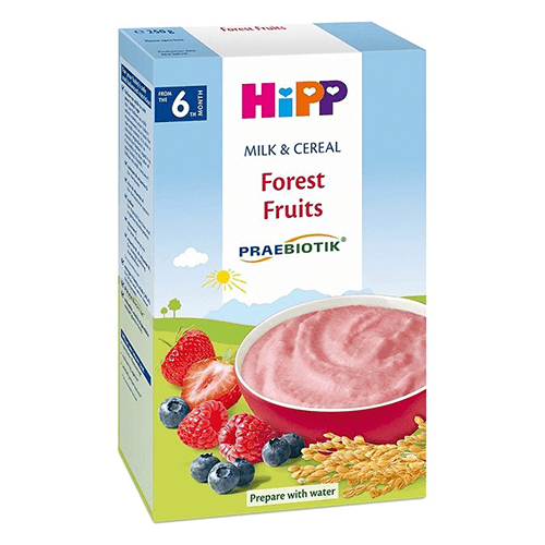 ჰიპი - ფაფა რძიანი ტყის კენკრა /6თვ+/ 250გრ