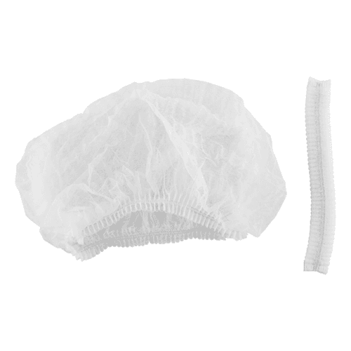 ქუდი ერთჯერადი ჩაჩი ექთნის (თეთრი) #1