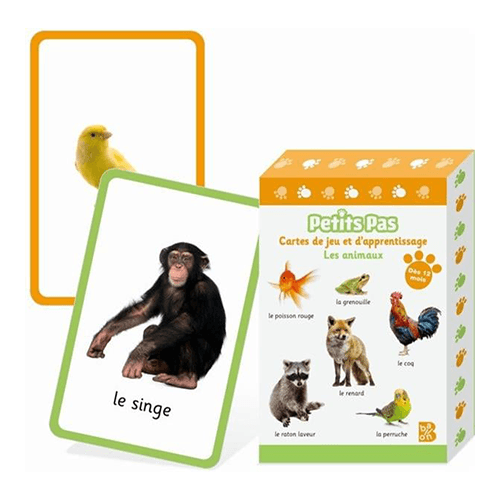 სათამაშო - ნაბიჯ-ნაბიჯ სასწავლო ბარათები. ცხოვეელბი