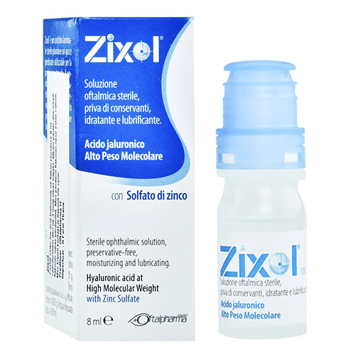 ზიქსოლი წვეთები თვალის 8მლ ფლაკონი #1