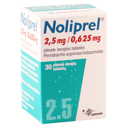 ნოლიპრელი არგინინი ტაბლეტი 2.5მგ+0.625მგ #30