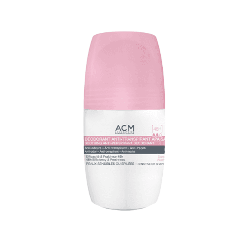 ისისფარმა - ACM დეოდორანტი ანტიპერსპირანტი ბურთულიანი Soothing 48სთ მგრძნობიარე კანის დამამშვიდებელი უნისექსი 50მლ