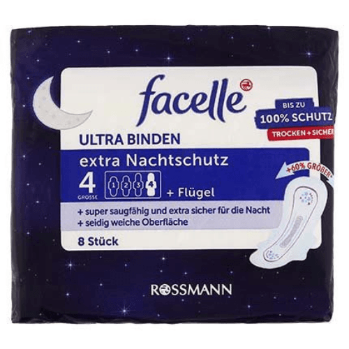 ფასელ - ჰიგიენური საფენი ულტრა ღამის  #8