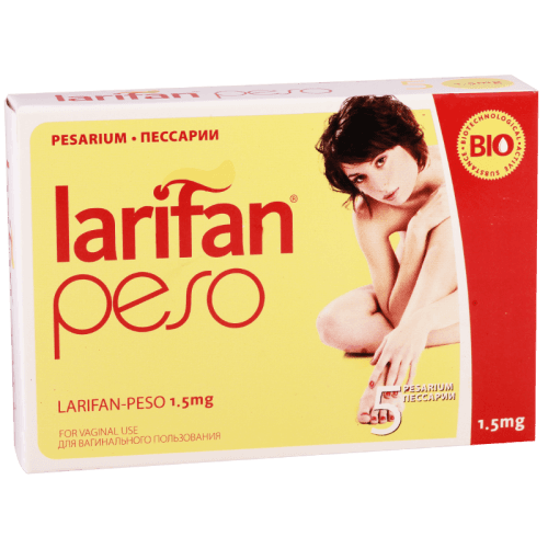 ლარიფანი პესო პესარია ვაგინალური 1.5მგ #5