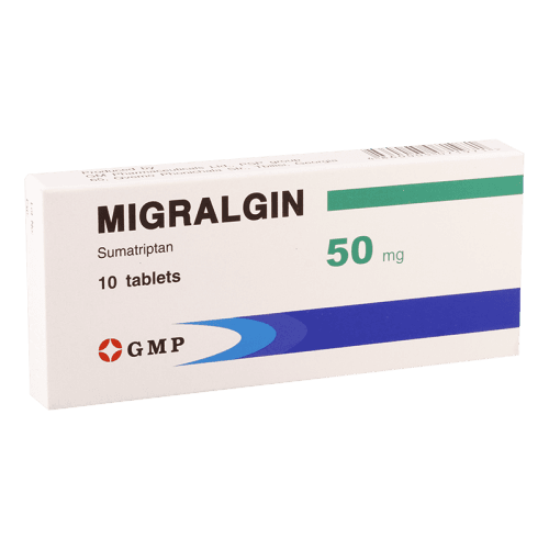 მიგრალგინი ტაბლეტი  50მგ #10