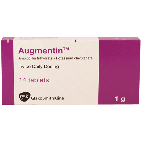 აუგმენტინი ტაბლეტი 875მგ+125მგ #14