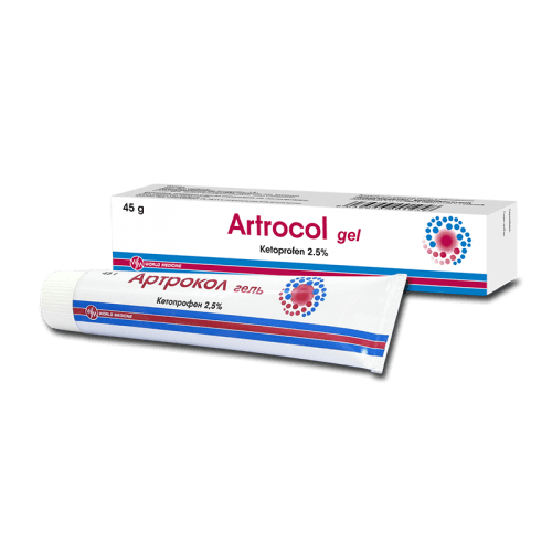 ართროკოლი გელი 2.5% 45გრ ტუბი #1