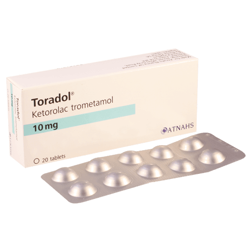 ტორადოლი ტაბლეტი 10მგ #20