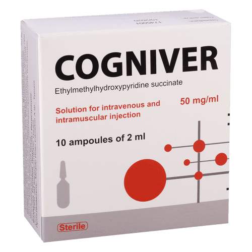 კოგნივერი ი/მ ი/ვ ხსნარი საინექციო. საინფუზიო 50მგ/2მლ 2მლ ამპულა #10