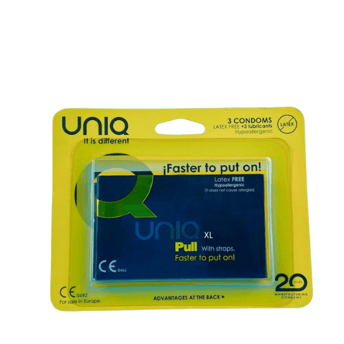 უნიქი - პრეზერვატივი UNIQ PULL XL ჰიპოალერგიული ულატექსო გამარტივებული გამოყენების  #3