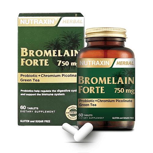 ნუტრაქსინი ბრომელაინი ფორტე ტაბლეტი #60