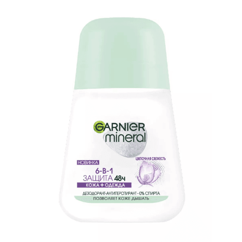 გარნიე - დეოდორანტი ბურთ 5x დაცვა. გაზაფხულის სიახლე 50მლ