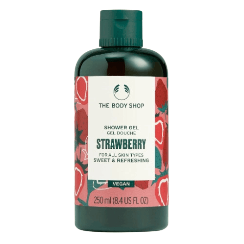 ბოდი შოპი - შხაპის გელი მარწყვი 250მლ