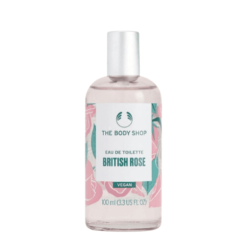 ბოდი შოპი - სუნამო ბრიტანული ვარდი (EAU DE TOILETTE) 100მლ