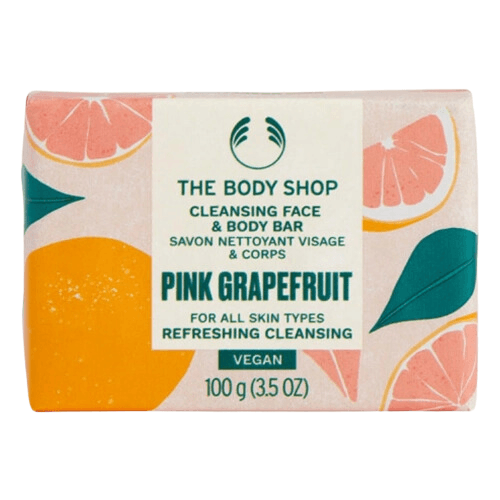 ბოდი შოპი - სახის და სხეულის საპონი ვარდისფერი გრეიფრუტი 100გრ