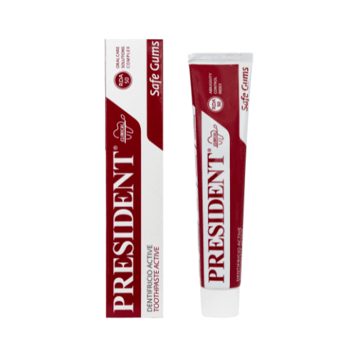 პრეზიდენტი - კბ/პასტა სისხლდენის საწინააღმდეგო Active 75მლ