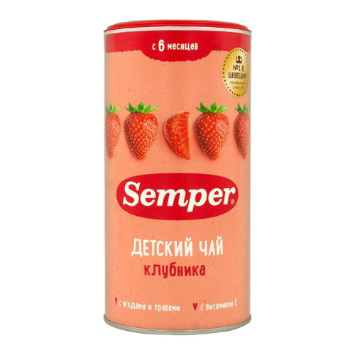 სემპერი - ჩაი მარწყვის /6თვ+/ 180გრ