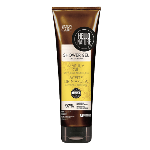 ჰელოუ ნეიჩა - შხაპის გელი მარულა დამარბილებელი და დამატენიანებელი 250მლ