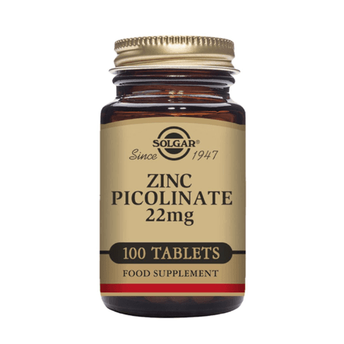 სოლგარი-თუთიის პიკოლინტი ტაბლეტი 22მგ #100