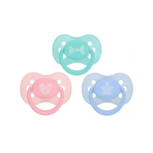 კანპოლი - მატყუარა სილიკონის ორთოდონტ. პასტელი /6-18თვ/ 22/420  #1