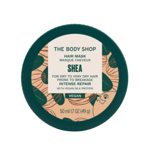 ბოდი შოპი - თმის ნიღაბი აღმდგენი მშრალი/დაზიანებული თმის შია 50მლ