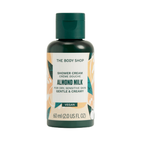 ბოდი შოპი - შხაპის კრემი ნუშის რძე 60მლ