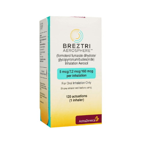 ბრეზტრი აეროსფერო აეროზოლი საინჰალაციო (160+5+7.2)მკგ/დოზა 120დოზა #1