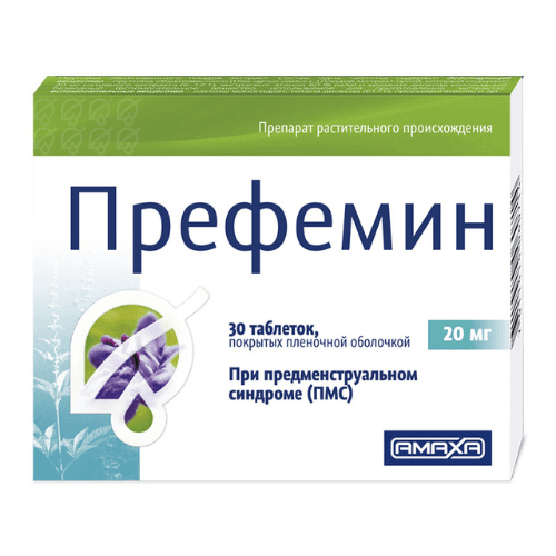 პრეფემინი ტაბლეტი 20მგ #30