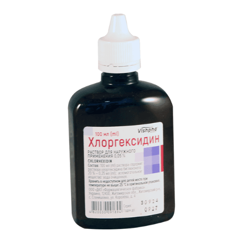 ქლორჰექსიდინი ხსნარი გარეგანი 0.05% 100მლ #1