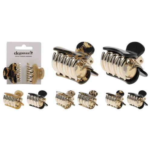 კპმ - თმის დამჭერი კბილანებით  #2