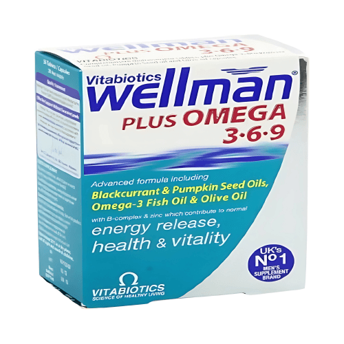 ვიტაბიოტიქსი ველმენ პლუს ომეგა 3.6.9 /28+28/ ტაბლეტი #56