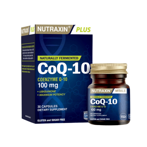 ნუტრაქსინი კოენზიმ Q-10 კაფსულა 100მგ #30