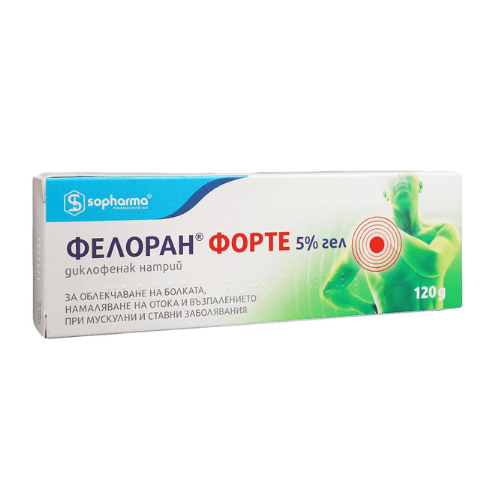 ფელორანი ფორტე გელი 5% 120გრ ტუბი #1