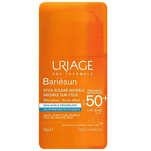 ურიაჟი - ბარიესანი მზისგან დამცავი უფერული სტიკი SPF50 სახე/ტუჩი/სენსიტიური ადგილები 18გრ
