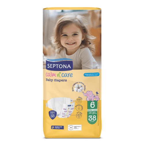 სეპტონა - ბავშვის საფენი ზ-6 /13-20კგ/ ექსტრა ლარჯი  #38