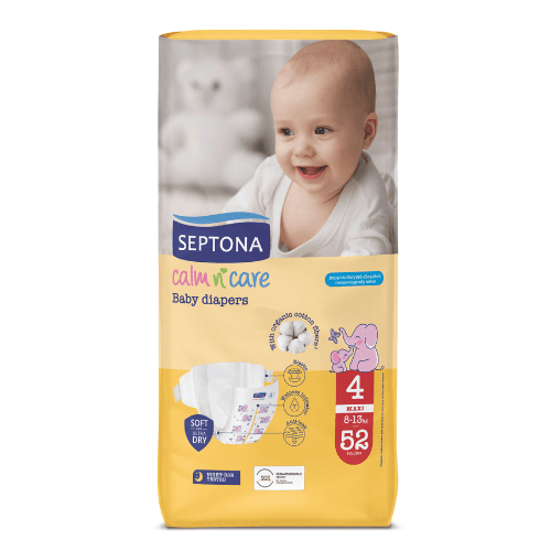 სეპტონა - ბავშვის საფენი ზ-4 /8-13კგ/ მაქსი  #52