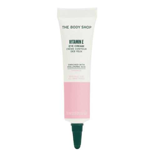 ბოდი შოპი - ვიტამინი E თვალის კრემი დამატენიანებელი 15მლ