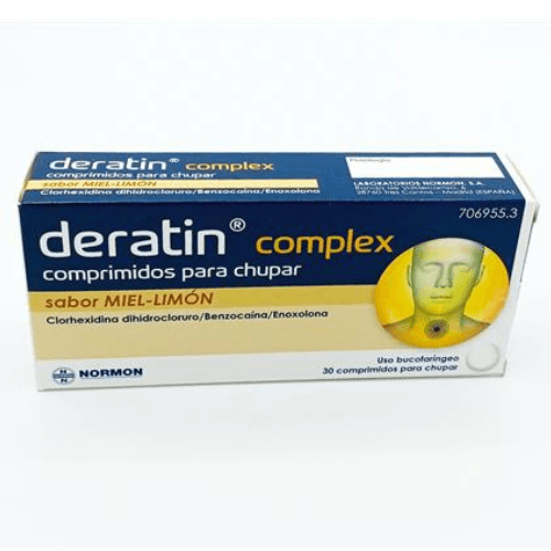 დერატინ კომპლექსი თაფლით და ლიმონით ტაბლეტი საწუწნი #30