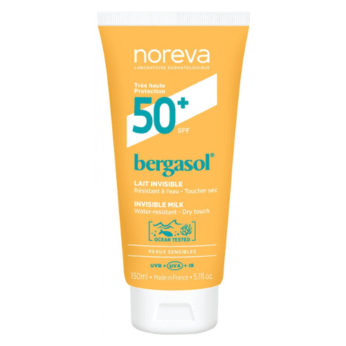 ნორევა - Bergasol მზისგან დამცავი რძე SPF50 150მლ