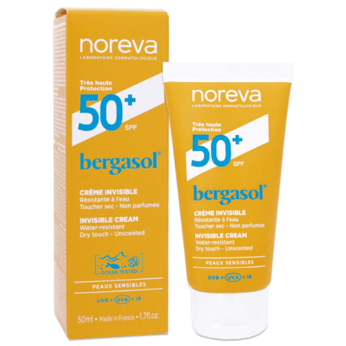 ნორევა - Bergasol მზისგან დამცავი კრემი SPF50 50მლ