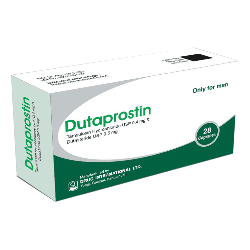 დუტაპროსტინი კაფსულა 0.5მგ+0.4მგ #28