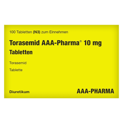 ტორასემიდი ააა ტაბლეტი  10მგ #100