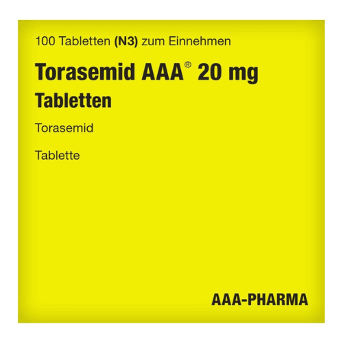 ტორასემიდი ააა ტაბლეტი  20მგ #100